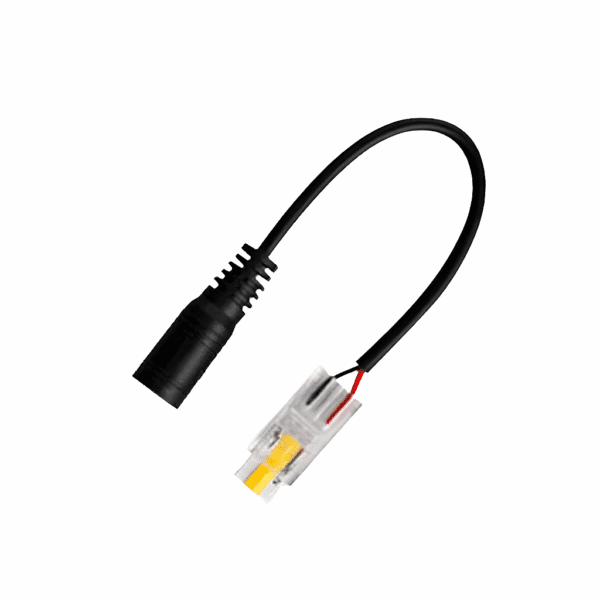 Cabo Conector de Fonte para Fita LED 8mm 10W- Pix