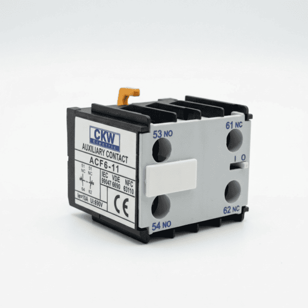 Bloco Auxiliar Mini Contator ACF6-11 1NA+1NF – CKW