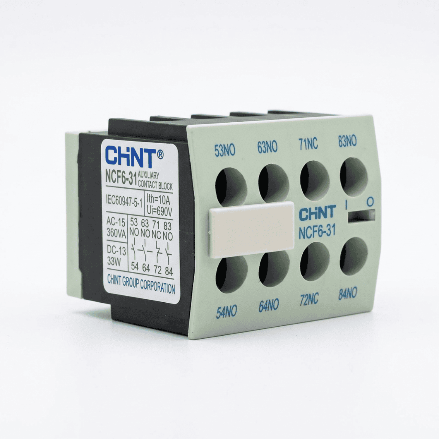 Bloco Auxiliar Mini Contator NCF6-31 3NA+1NF – Chint