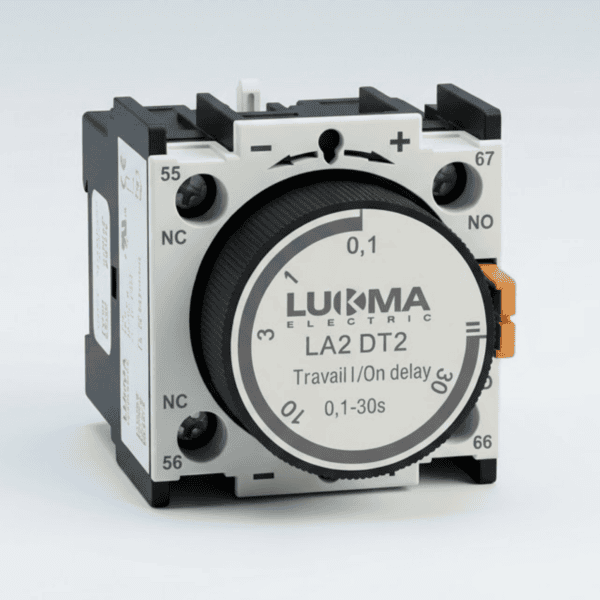 Bloco de Contato Temporizado 1 NA + 1 NF 0,1 - 30" On Delay LA2-DT2 – Lukma