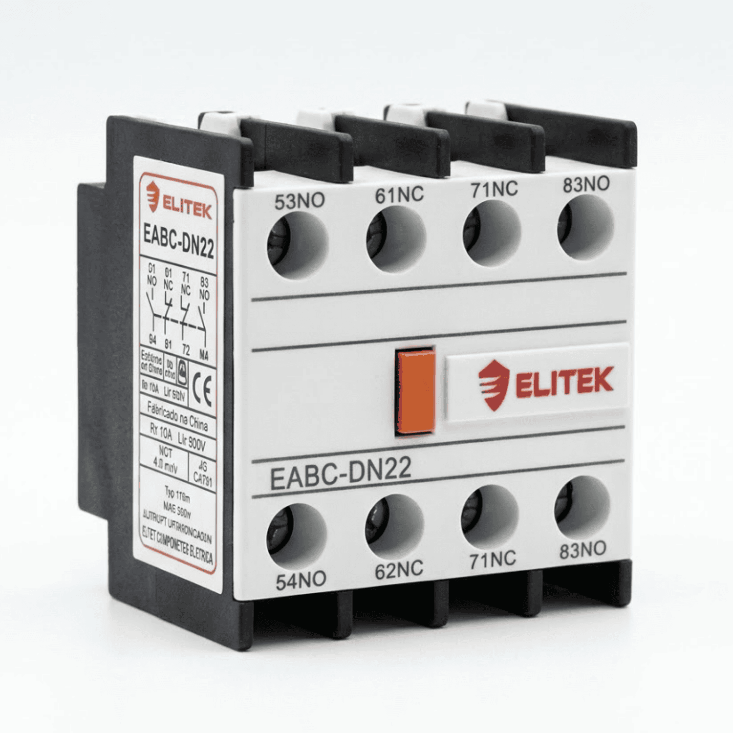 Bloco de Contato Auxiliar Frontal eabc-dn22 elitek