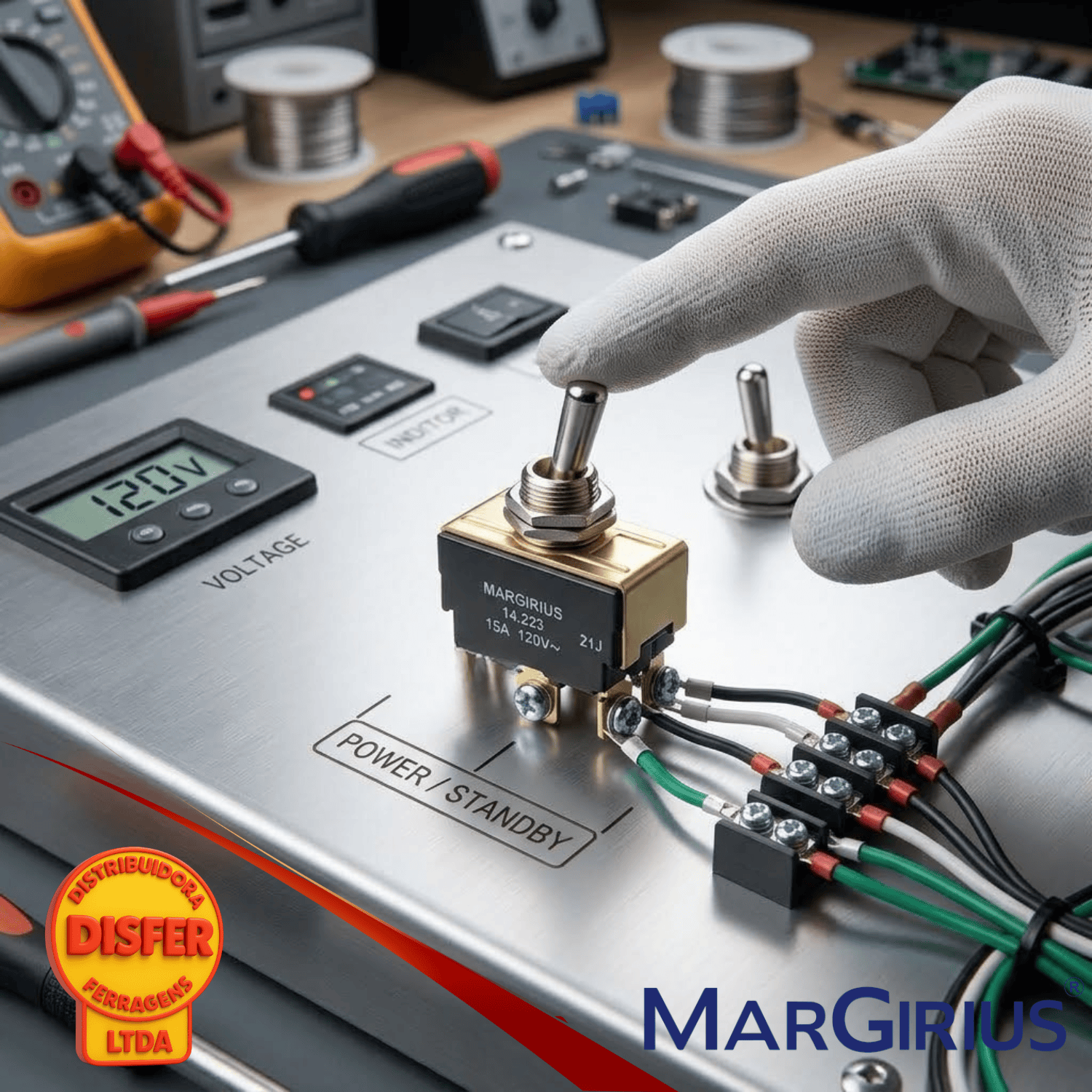 Chave Bipolar 14223 margirius-