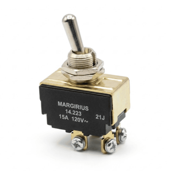 Chave Interruptor Alavanca Liga/Desliga 15A Bipolar 14223 - MarGirius