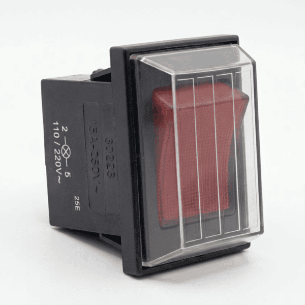 Chave Interruptor de Tecla Iluminada Liga/Desliga com Capa 15A Bipolar 30223 - MarGirius