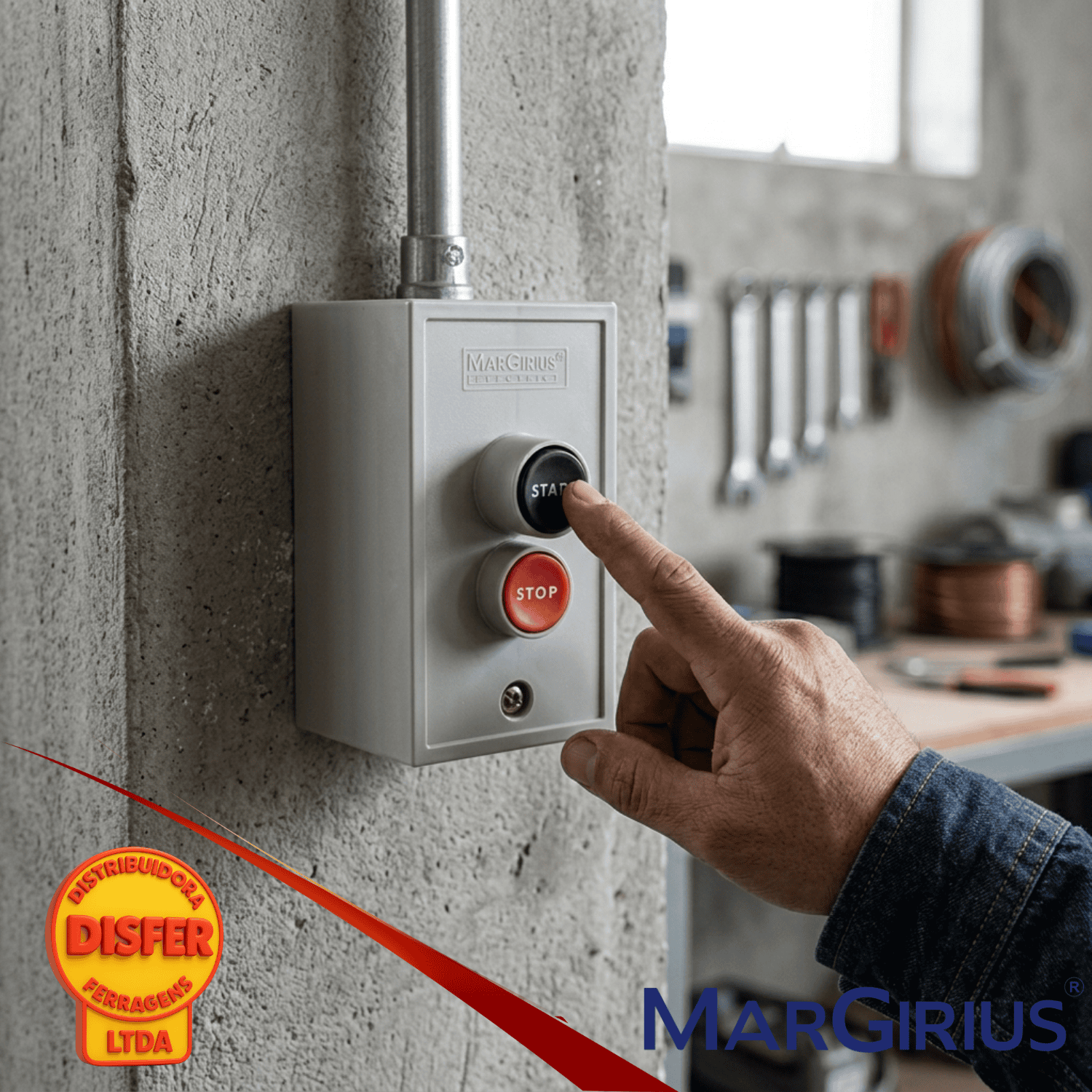 Chave Liga Desliga CS 101 Margirius--