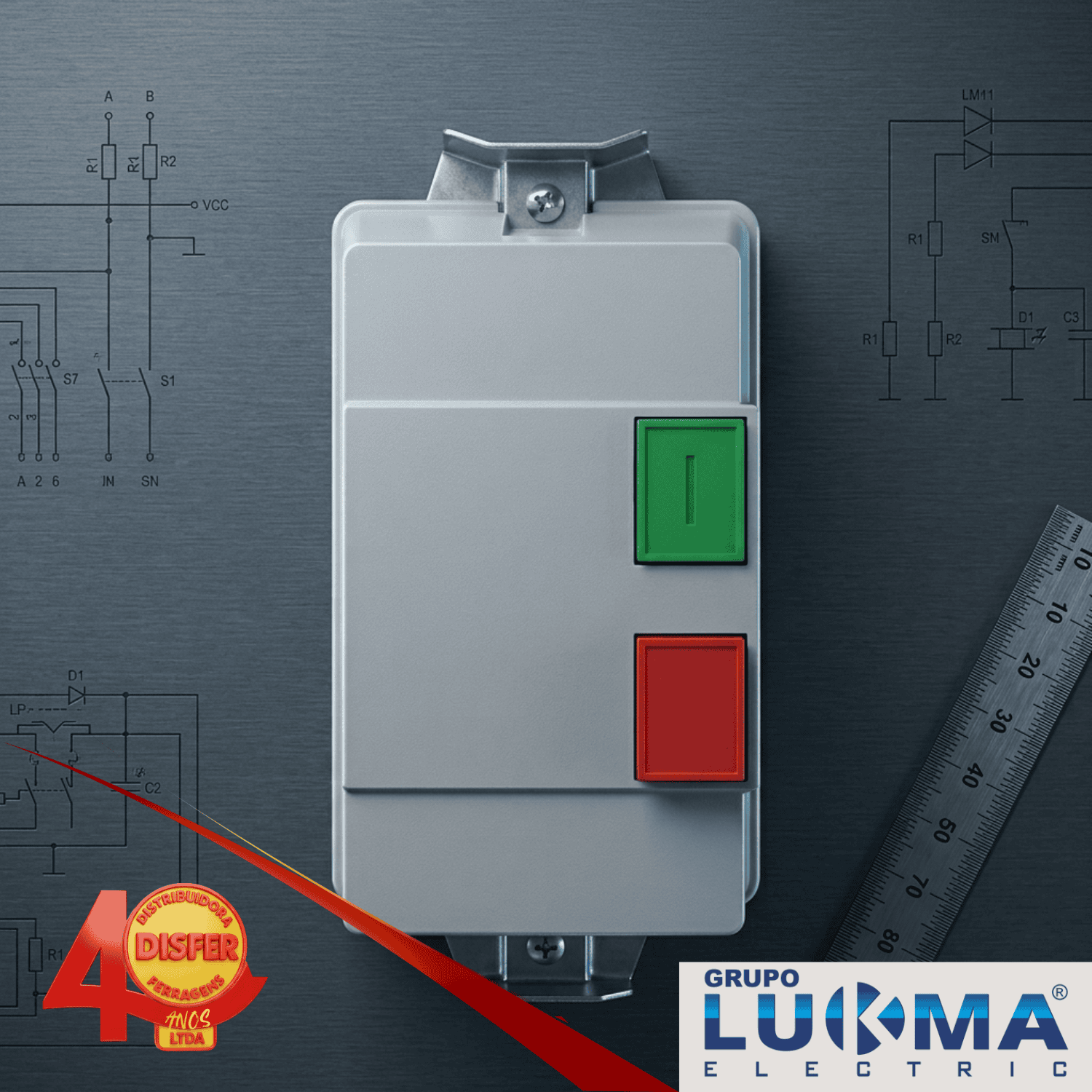 Chave Magnetica Lukma-