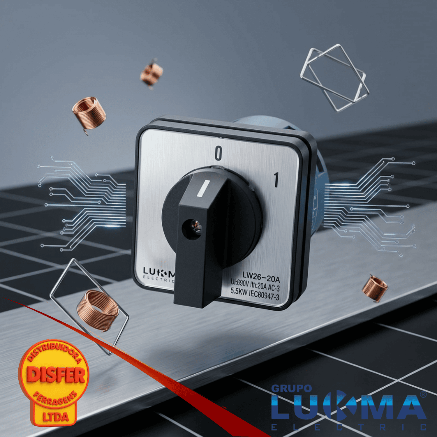 Chave Rotativa LW26-20 LD lukma-