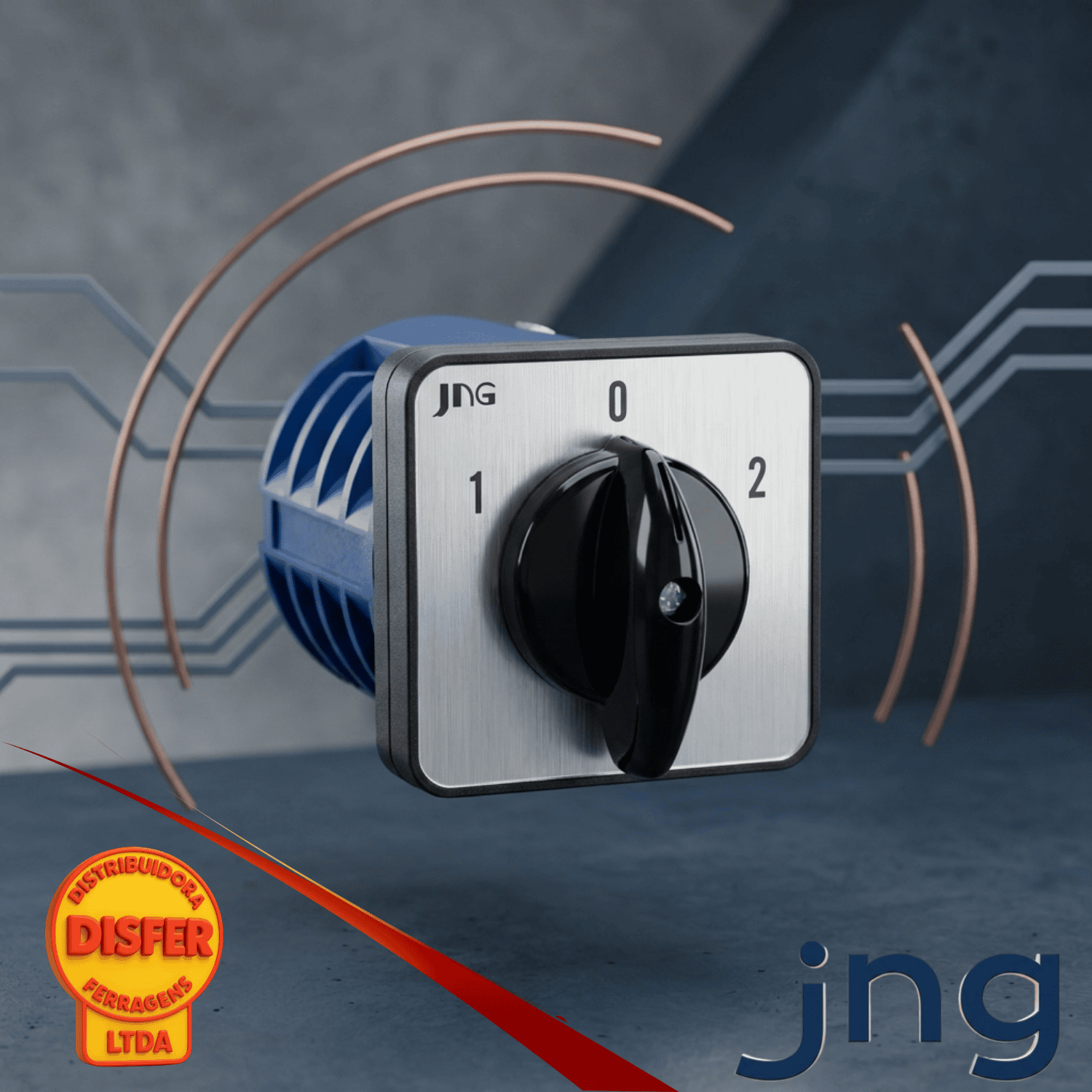 Chave Rotativa LW26-63A DV jng-