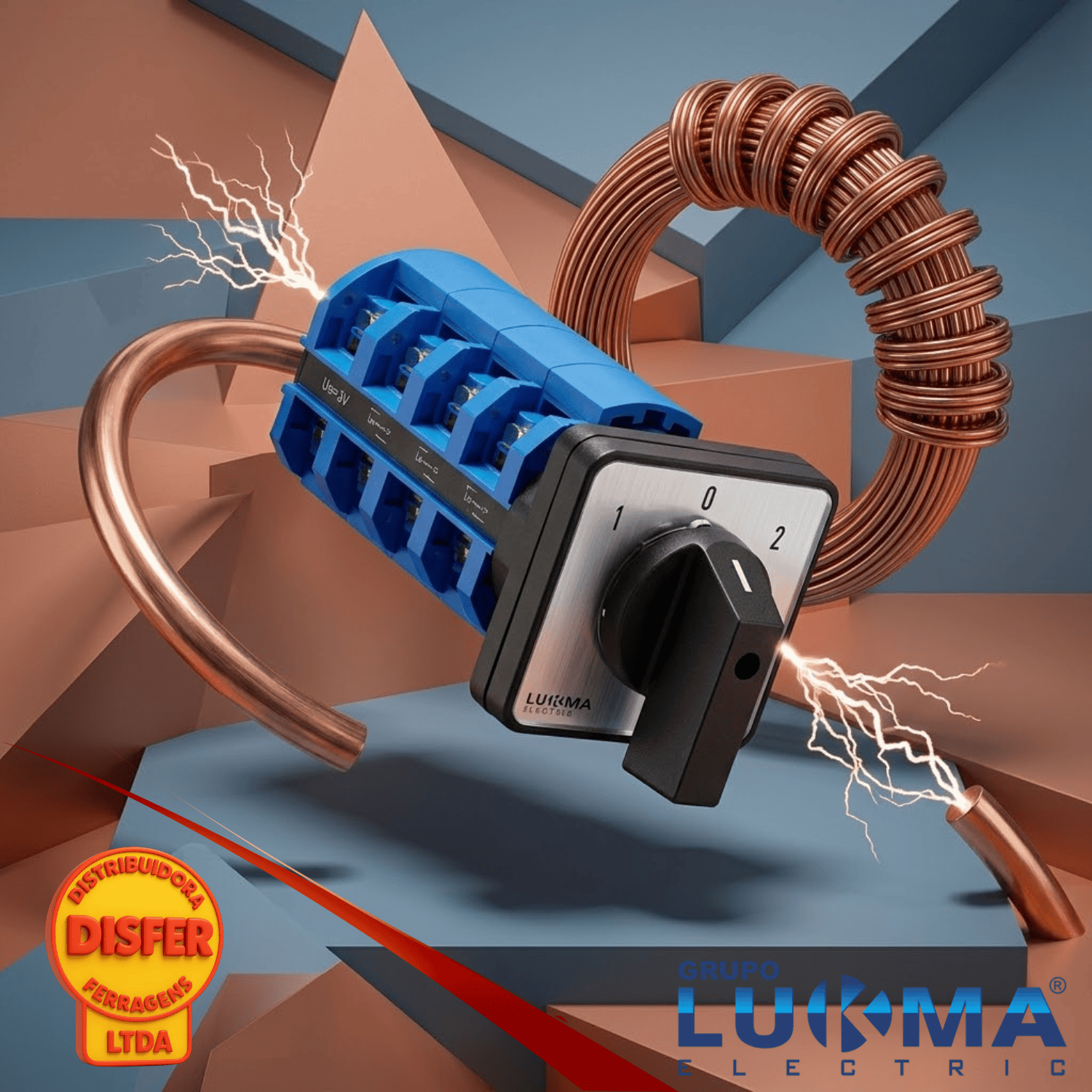 Chave Rotativa LW26-63A Lukma-