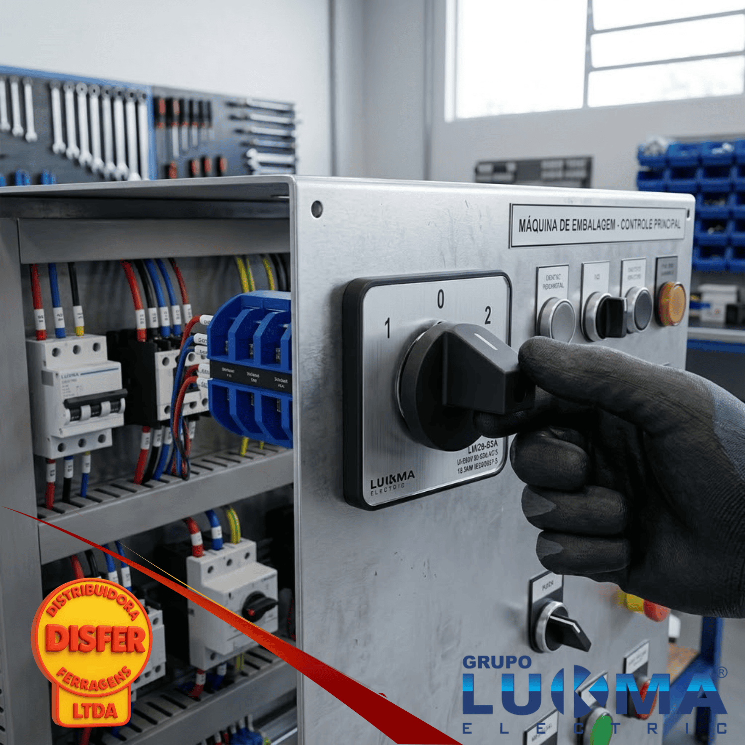 Chave Rotativa LW26-63A Lukma--