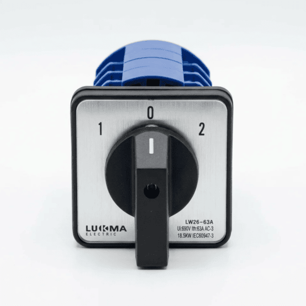 Chave Rotativa de Transferência 4P 1-0-2 LW26-63A – Lukma