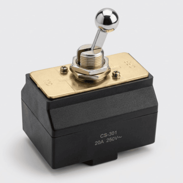 Chave Interruptor Alavanca Liga/Desliga Tripolar 20A 250V CS301 - MarGirius
