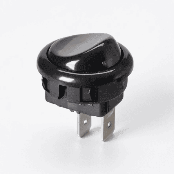 Chave Interruptor de Tecla Liga/Desliga Moldura M16 6A Unipolar 16123 - Preto - MarGirius