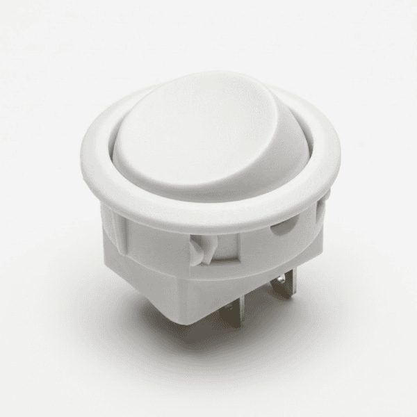 Chave Interruptor de Tecla Liga/Desliga Moldura M16 6A Unipolar 16123 - MarGirius