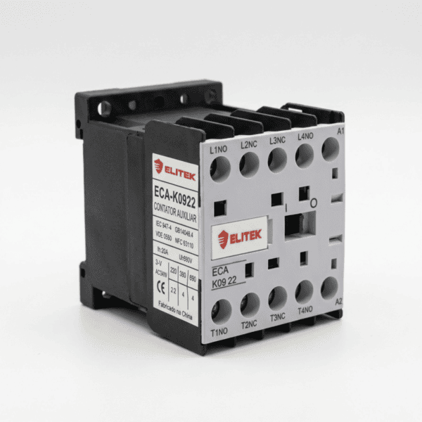 Contator Auxiliar 09A ECA-K0922 2NA+2NF 220V - Elitek