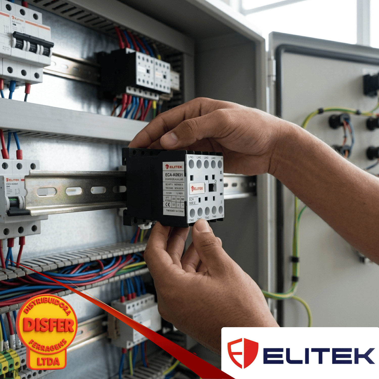 Contator Auxiliar ECA K0931 Elitek--