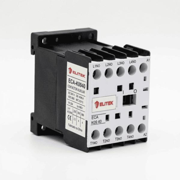 Contator Auxiliar 09A ECA-K0940 4NA 220V - Elitek