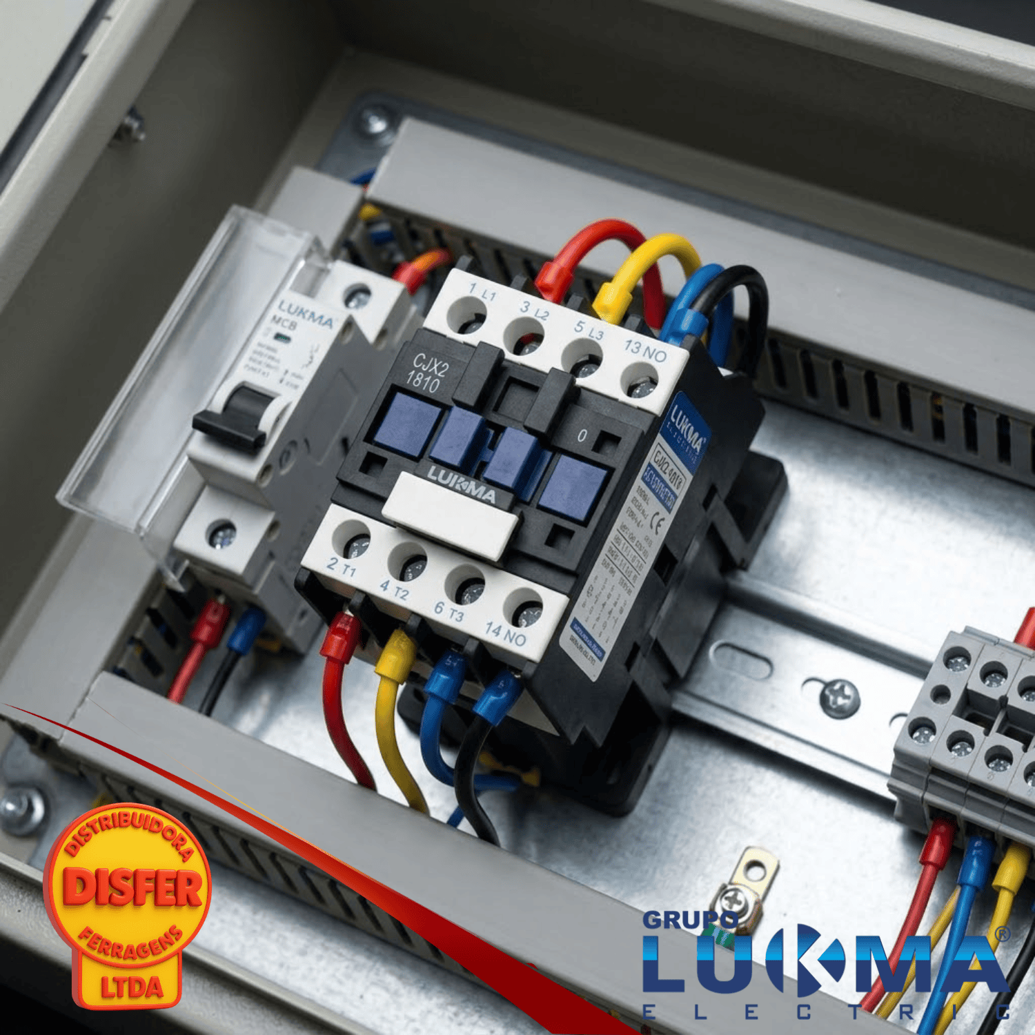 Contator cjx2 1810 220v lukma--