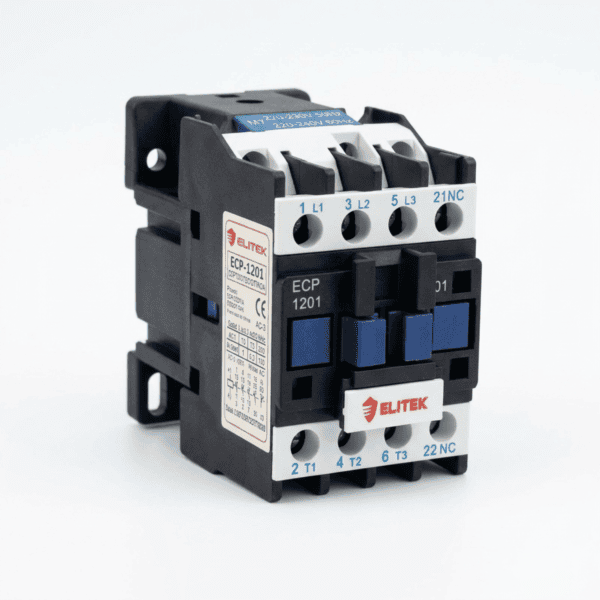 Contator 12A 220V 3P+1 NF ECP-1201 - Elitek