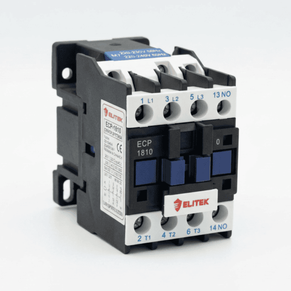 Contator 18A 220V 3P+1 NA ECP-1810 - Elitek