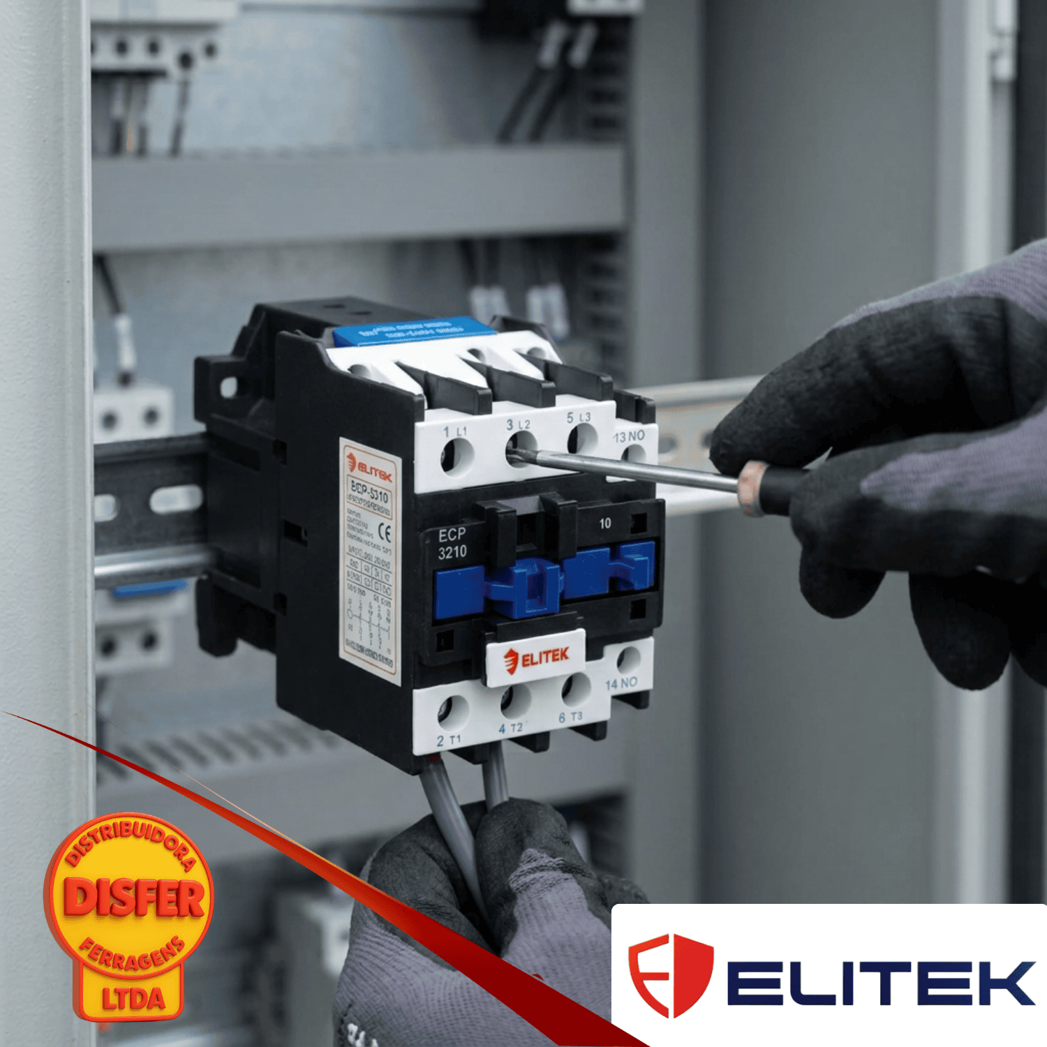 Contator ecp 3210 220v elitek--