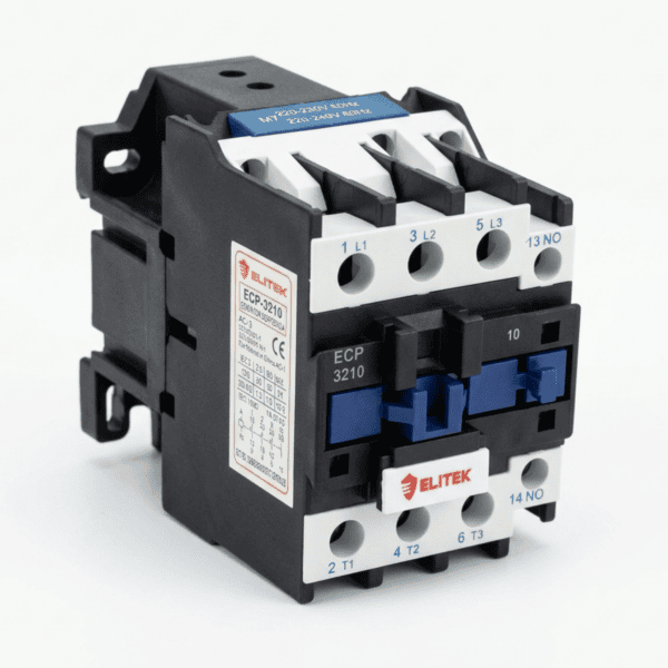 Contator 32A 220V 3P+1 NA ECP-3210 - Elitek