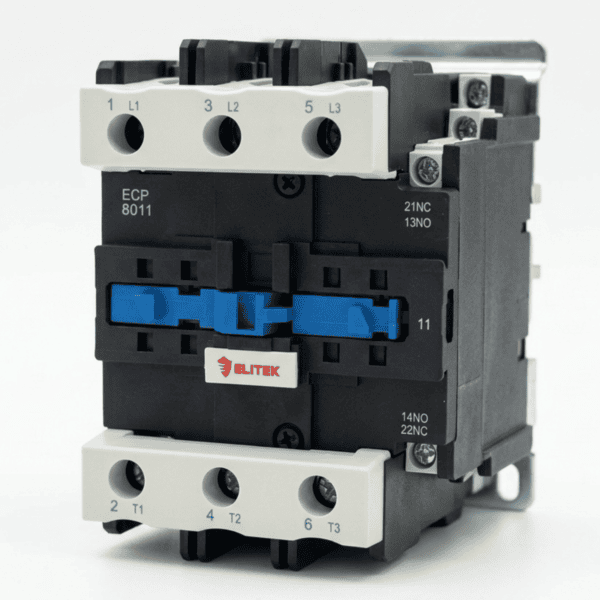 Contator 80A 220V 3P + 1 NA + 1 NF ECP-8011 - Elitek