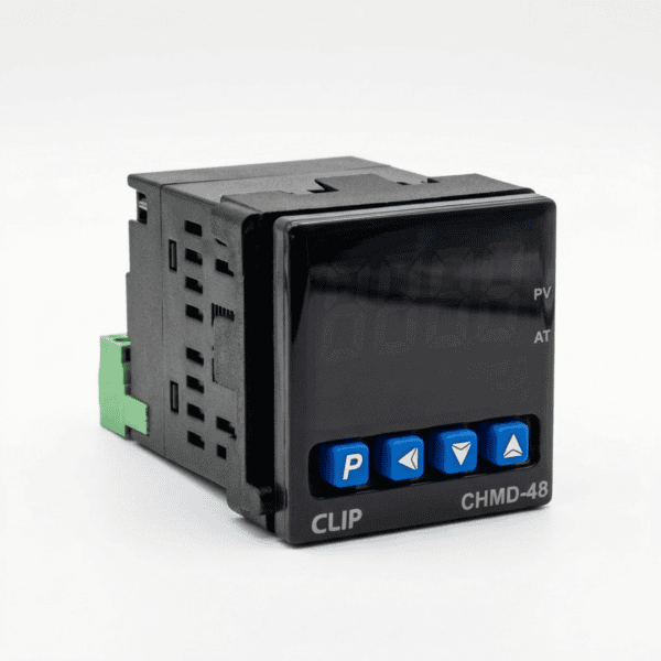 Controlador de Temperatura Digital PID 48x48mm CHM48-D 24-242Vca/Vcc - Clip