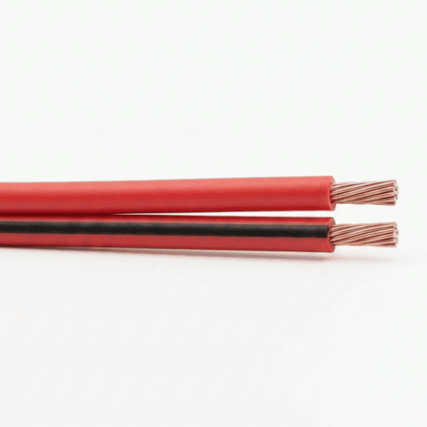 Fio Bicolor Para Áudio Vermelho/Preto 2x1,0mm – Vendido por Metro – Foxlux