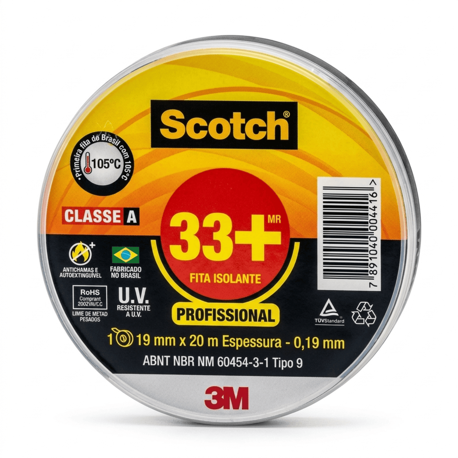 Fita Isolante 33+ 3m