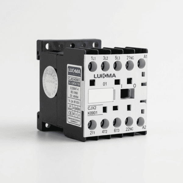 Contator Mini 9A 220V 3P+1NF CJX2-K0901 - Lukma