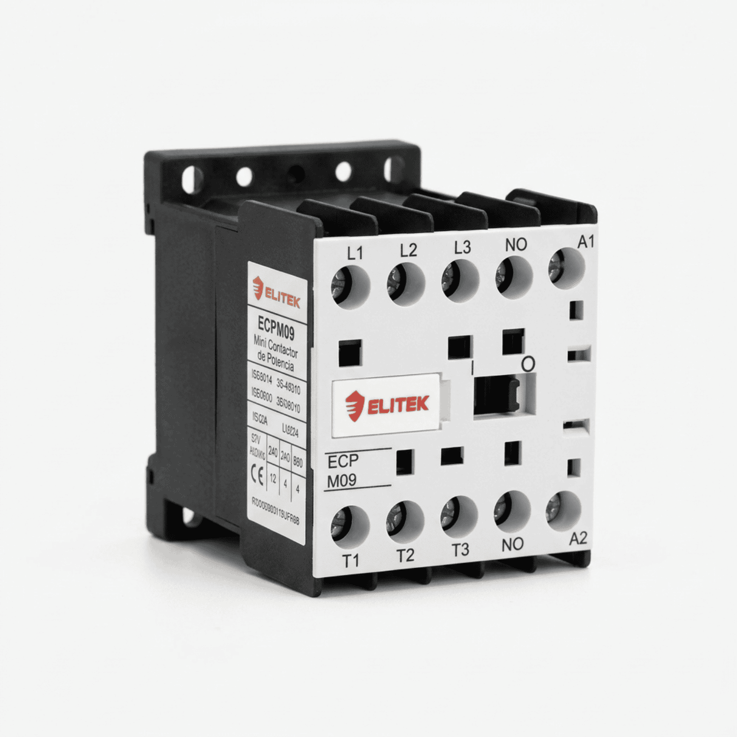 Mini contator ecp m09 elitek