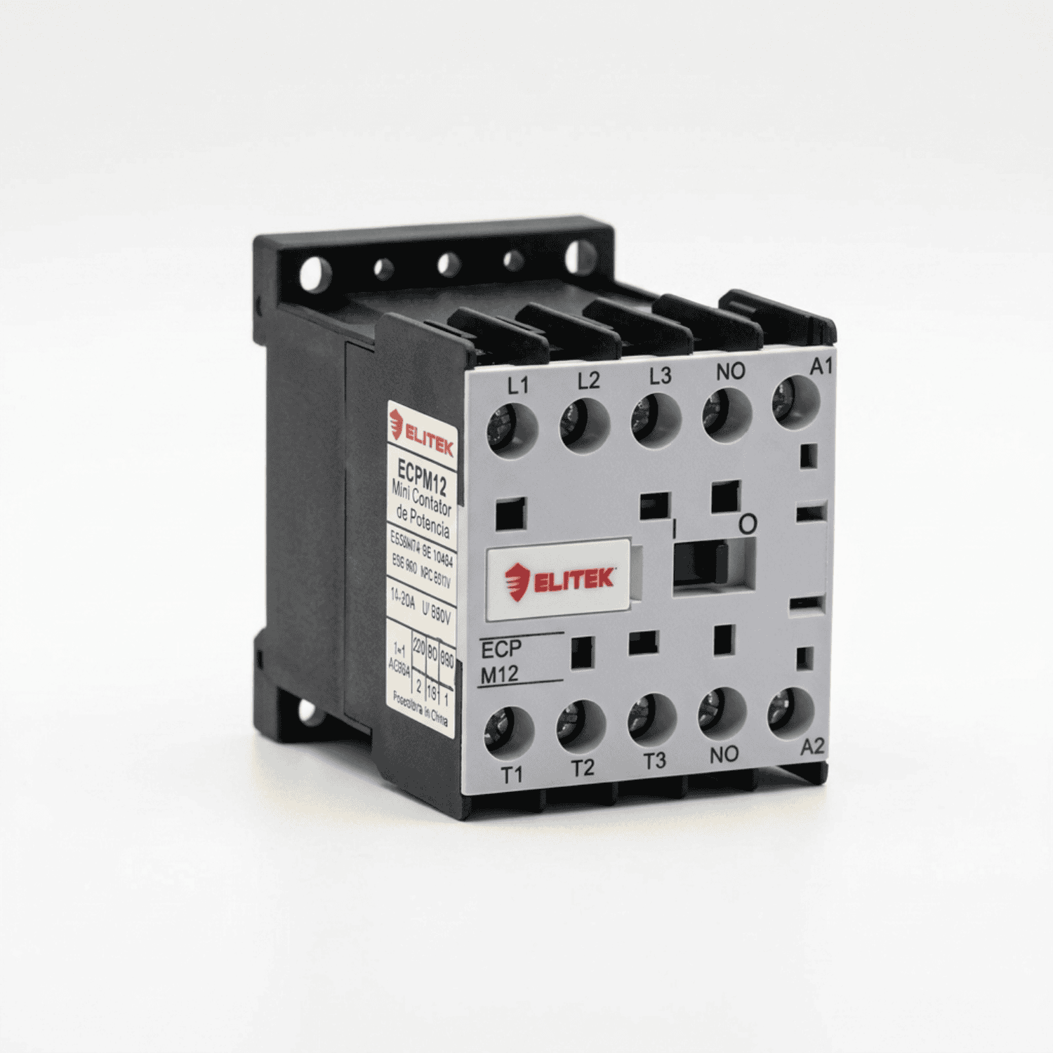 Mini contator ecp m12 elitek