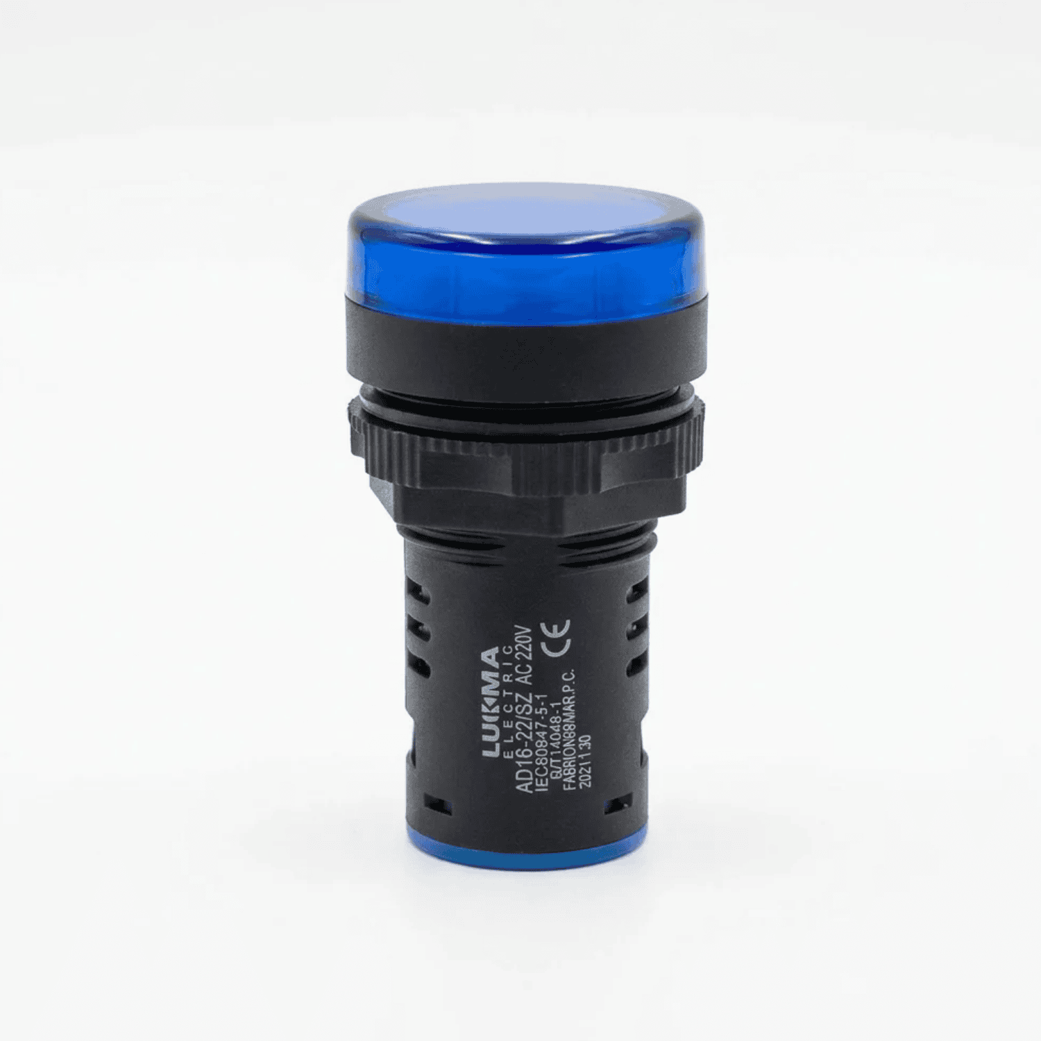 Sinaleiro 220V azul lukma