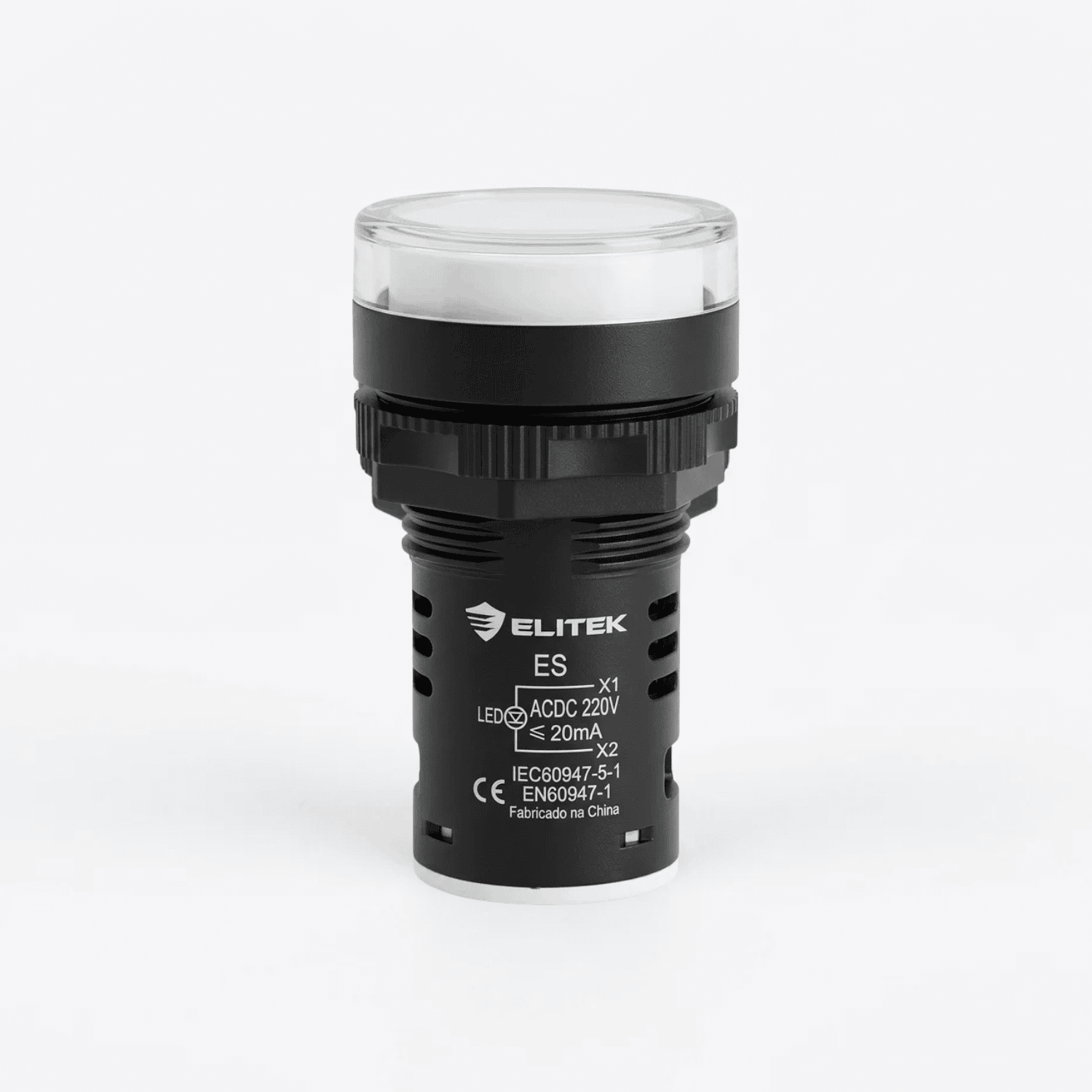 Sinaleiro 220V branco elitek
