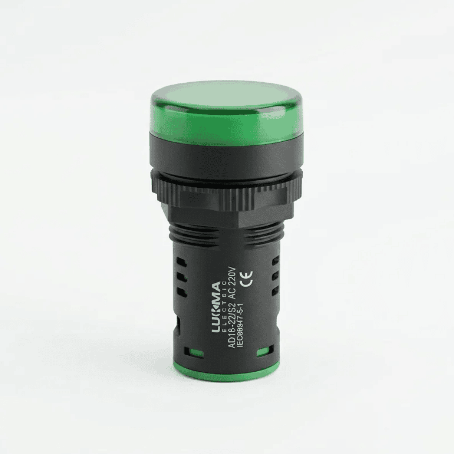 Sinaleiro 220V verde lukma