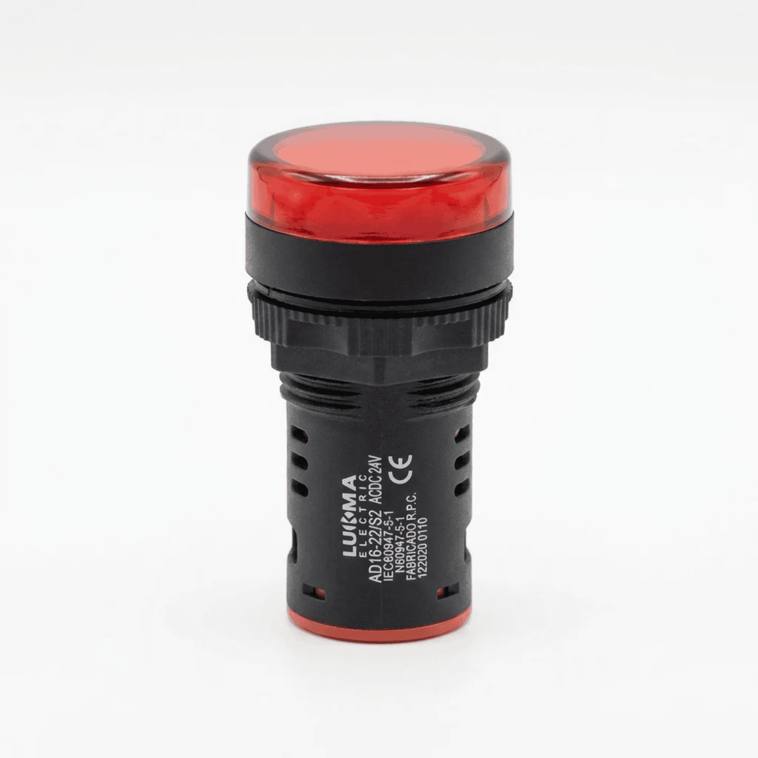 Sinaleiro 24V vermelho lukma