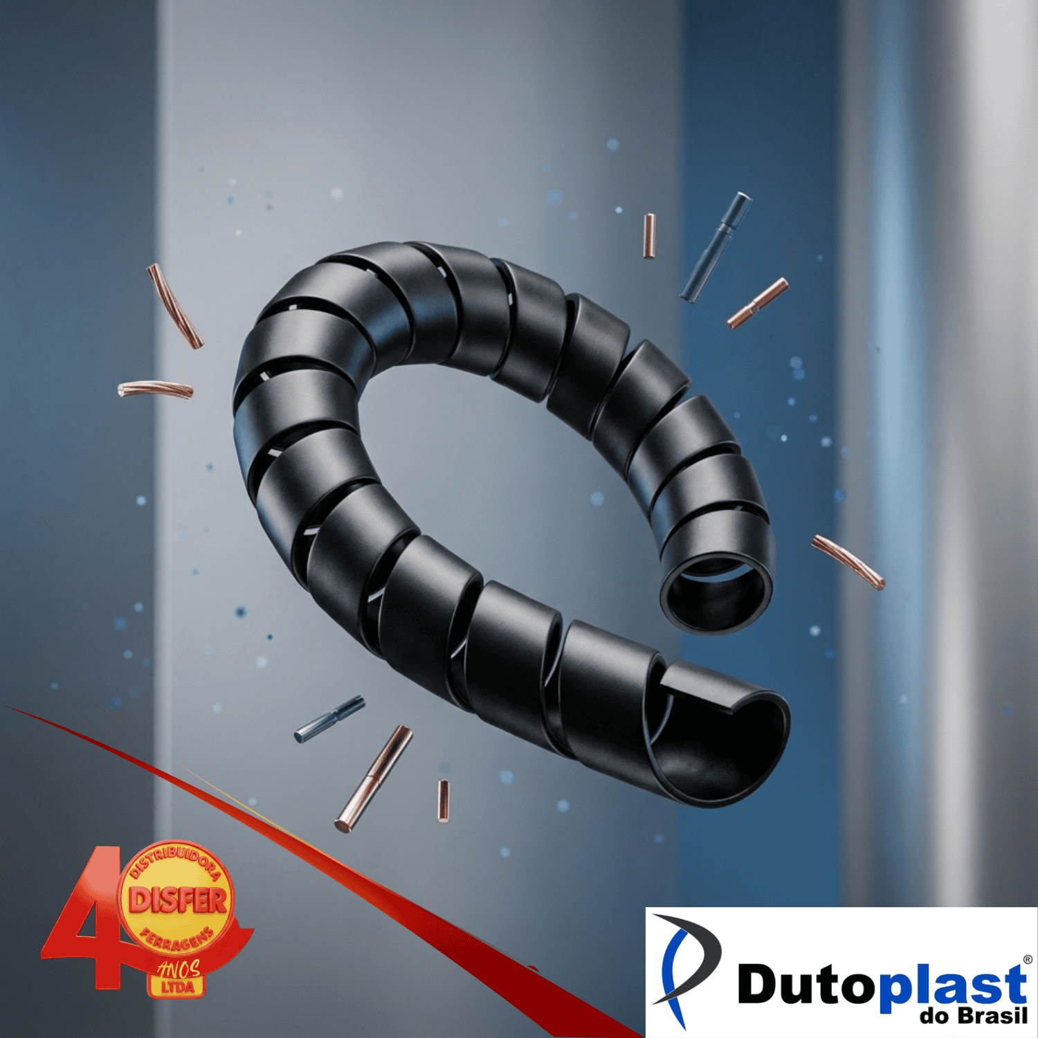 Spiraduto preto-