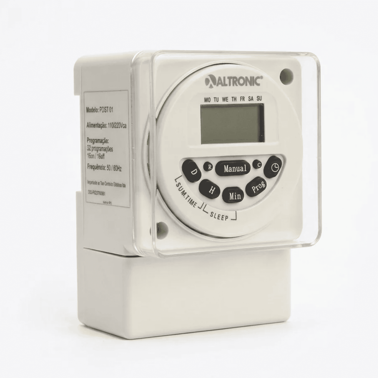 Timer PDST Programador Diário Semanal 32 Programações