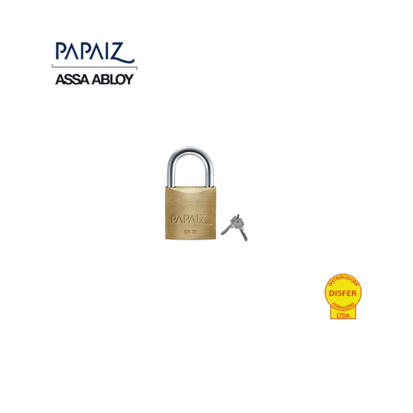Cadeado Latão CR30 - Papaiz