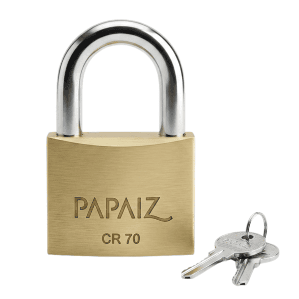 Cadeado Latão CR70 - Papaiz