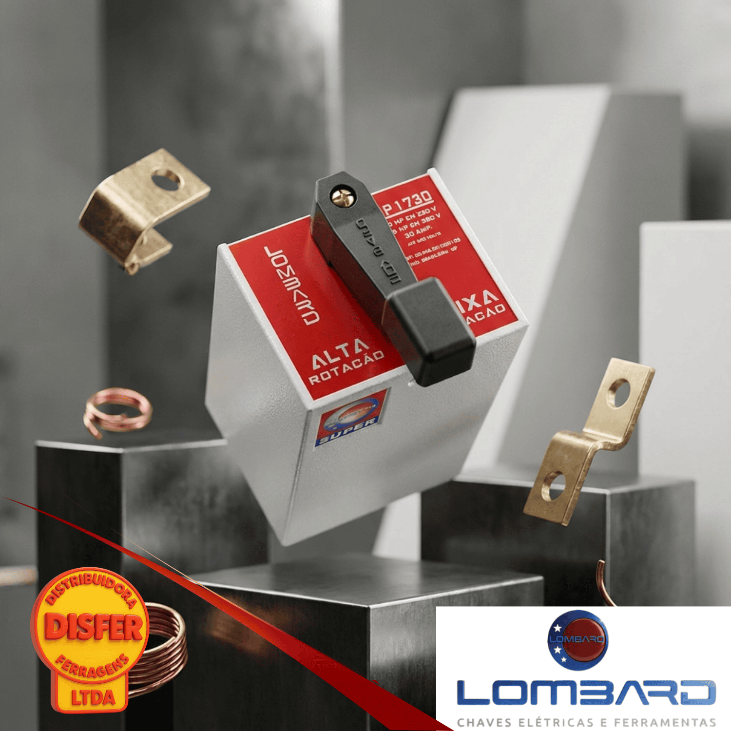 chave lombard dupla polaridade modelo dp 1730-