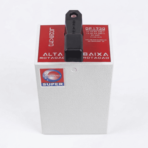 Chave Elétrica Lombard Dupla Polaridade Modelo 1730 220/380V 10/15HP 30A