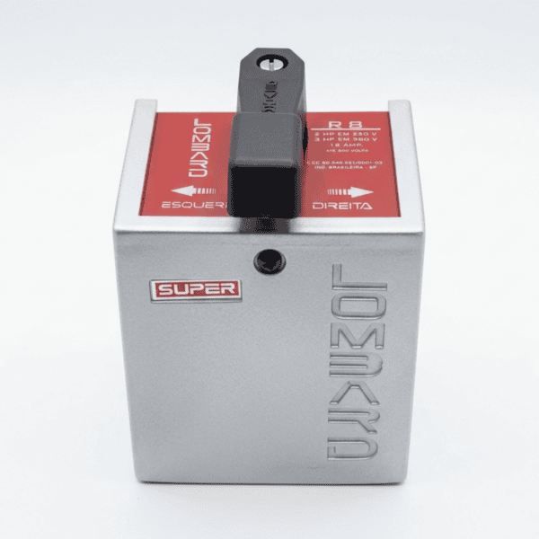 Chave Elétrica Lombard Trifásica Reversora Modelo 8 220/380V 2/3HP 15A