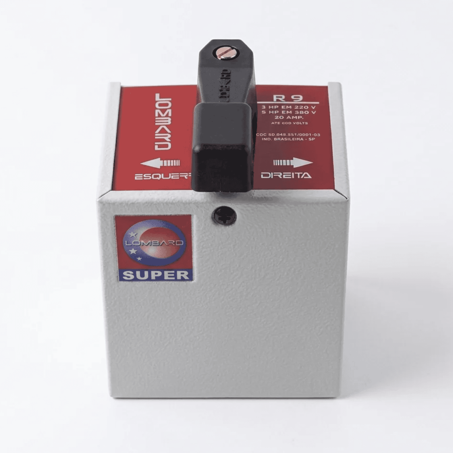 chave lombard trifasica Reversora modelo 9