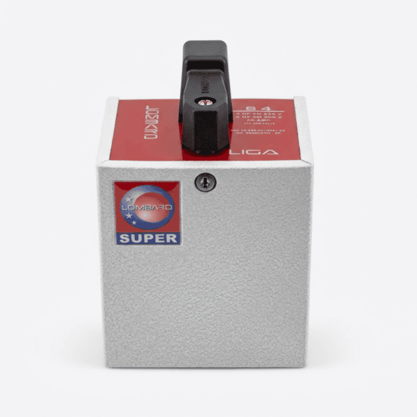 Chave Elétrica Lombard Trifásica Simples Modelo 4 220/380V 3/5HP 20A