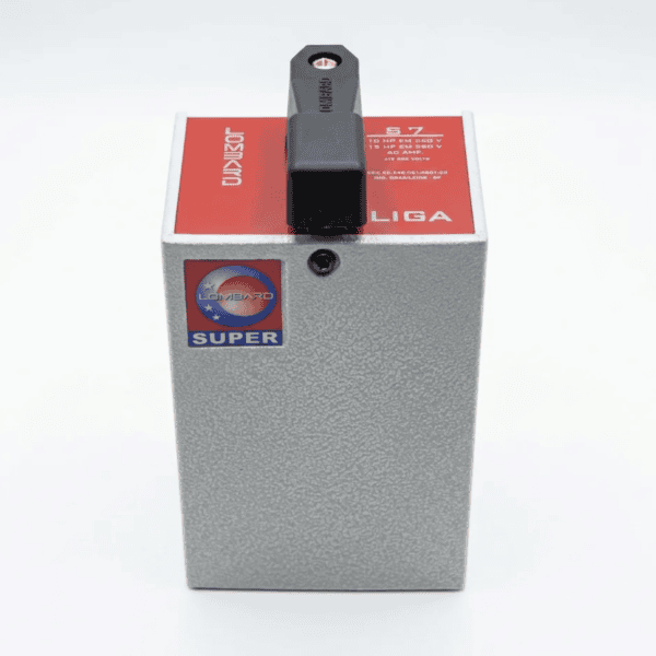 Chave Elétrica Lombard Trifásica Simples Modelo 7 220/380V 10/15HP 60A