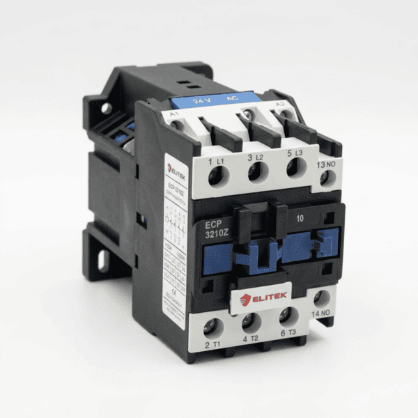 Contator de Corrente Contínua 24V 32A 3P+1NA ECP-3210Z – Elitek