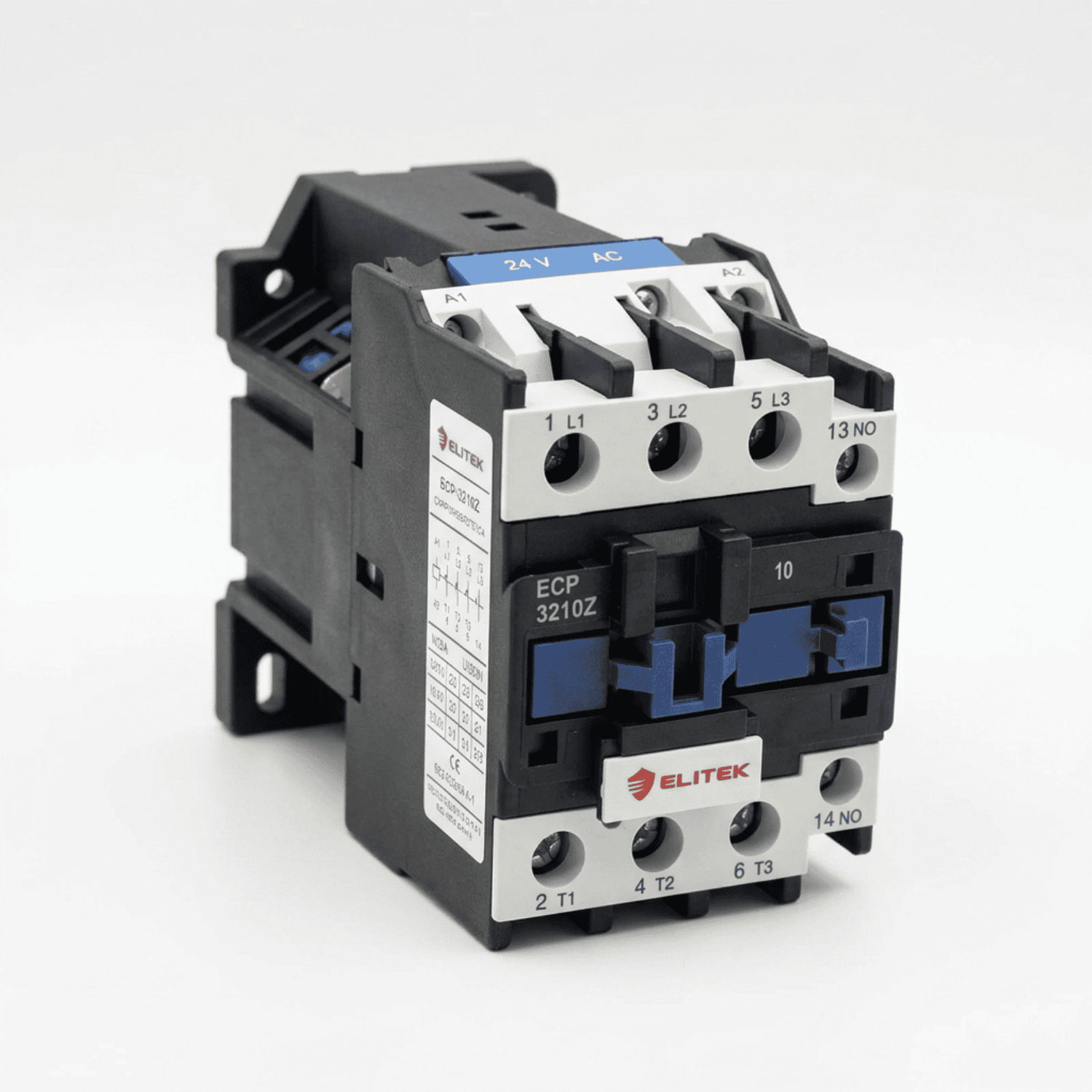 contator de Corrente Continua 24V 32A ecp-3210z elitek