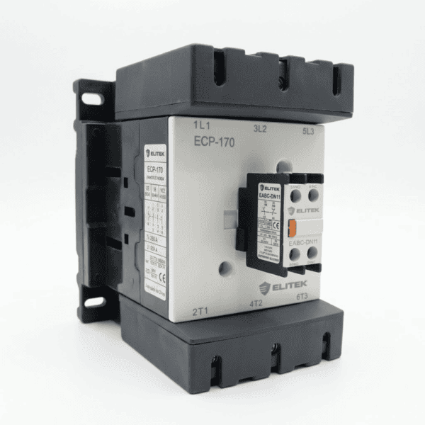 Contator de Potência ECP-170 NC1 3 Polos + 1NA + 1NF 220V 170A – Elitek
